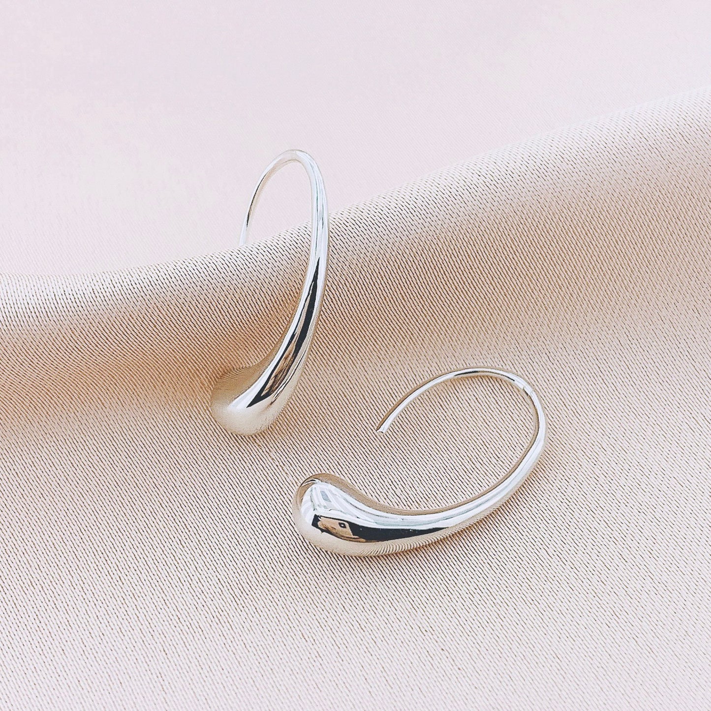 925 Silver Plain Earring